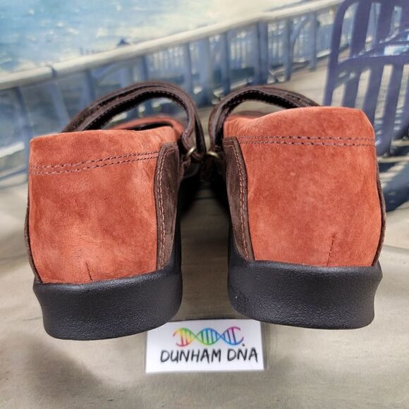 AETREX BROWN SUEDE MARY JANE JULIA 6.0B - Picture 5 of 10